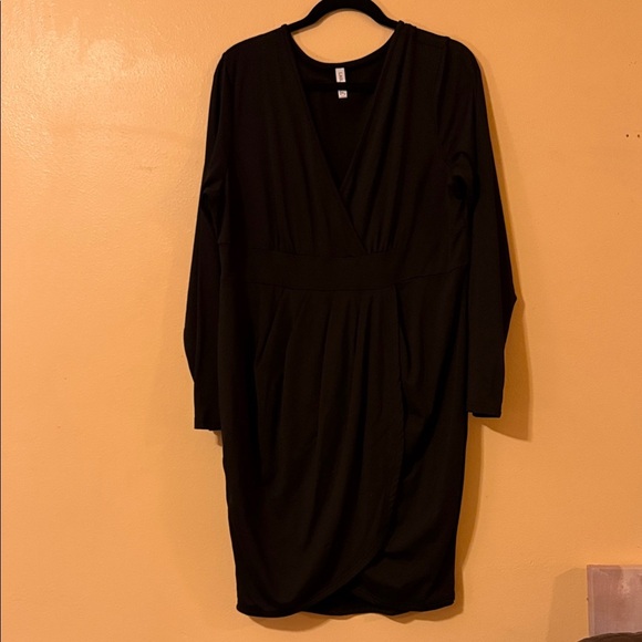 Others Follow Black Long Sleeve Dress - Picture 1 of 6